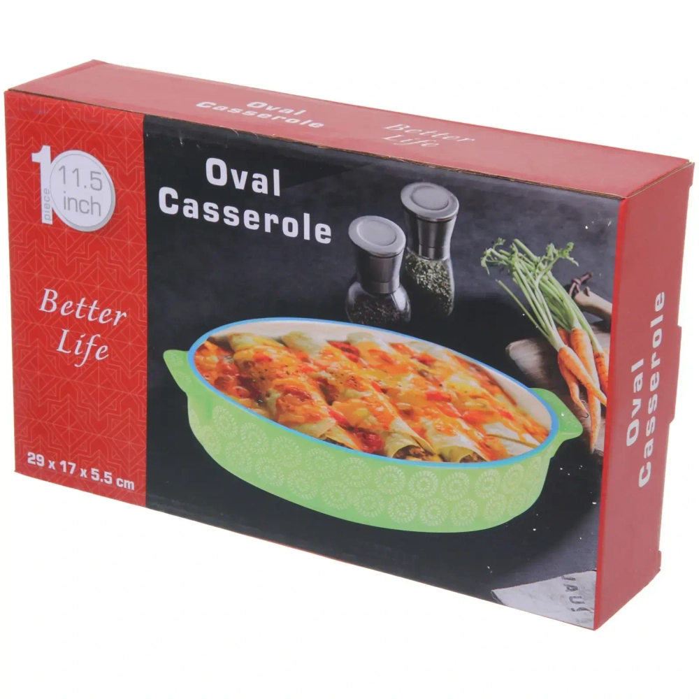 Форма керамическая для запекания «Барбара» 2,5л 28,5*18*6см