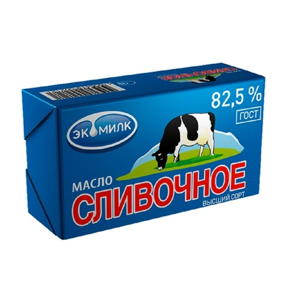 Масло Сливочное Экомилк 82,5% 450г