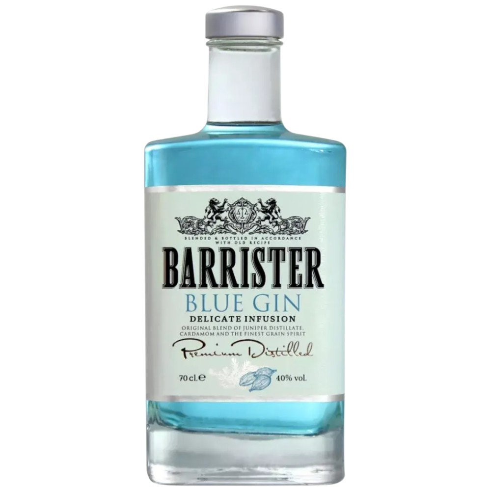 Джин Barrister Blue Gin, 0,7 л.