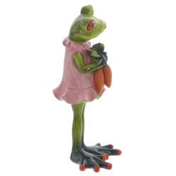 GAEM Фигурка декоративная "Лягушка", L6,5 W6 H15,5 см