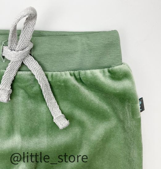 Комплект велюровый "Пушок" Зеленый