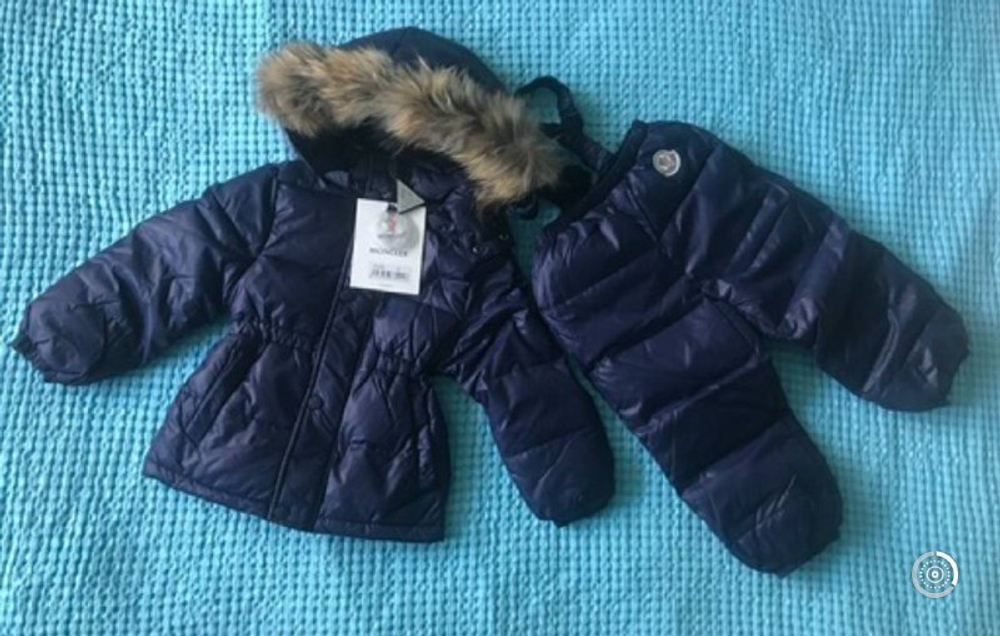 Детский зимний костюм Moncler на малышей