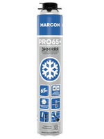 MARCON Пена монтажная проф. PRO 65+ зимняя