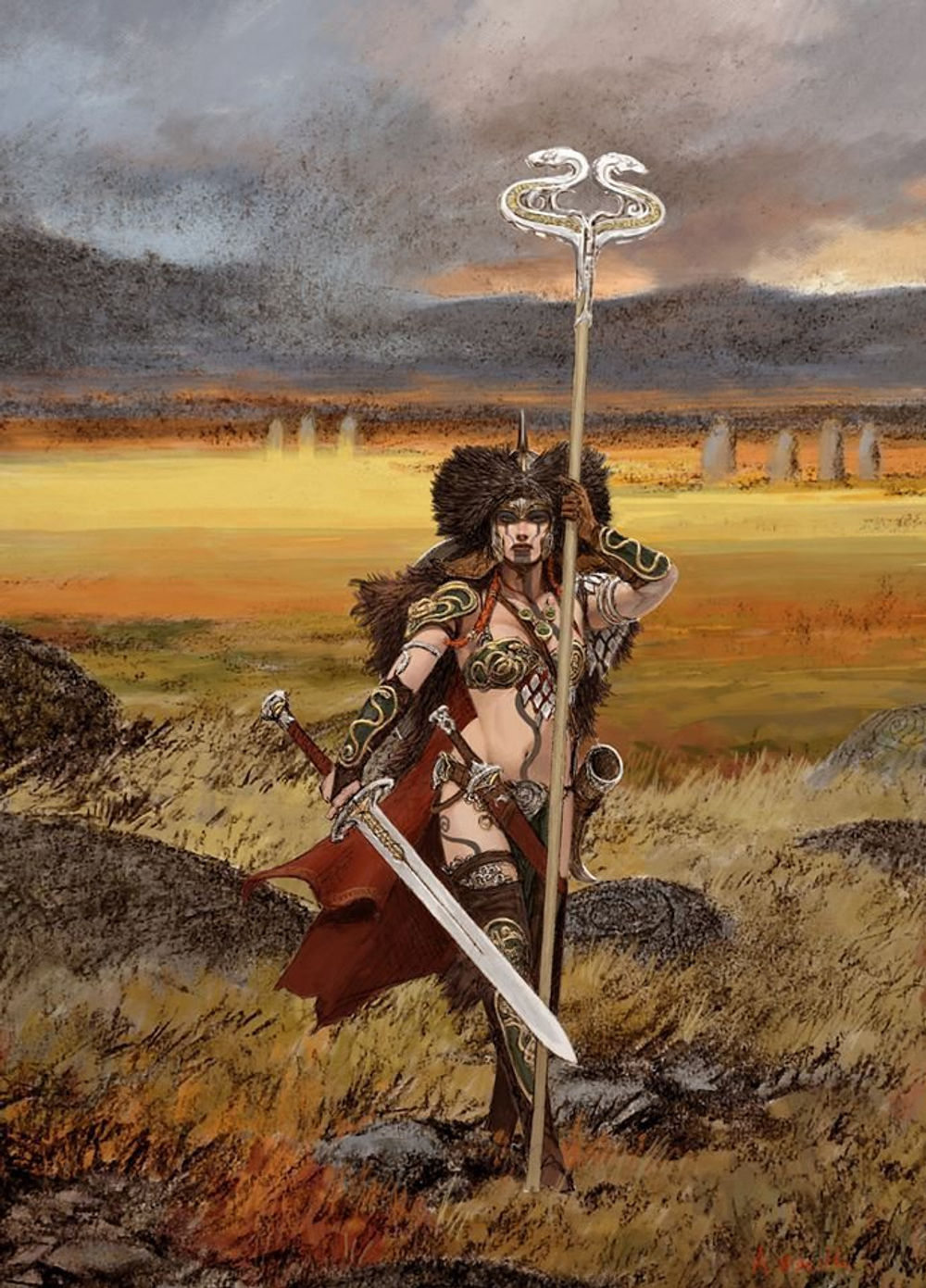 Blood Rage. Иллюстрация