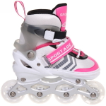 Коньки раздвижные, роликовые с ледовым блоком Sportage Flash R213 (pазмер 34-38)