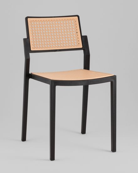 Стул пластиковый Milto черный