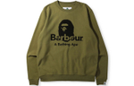 A Bathing Ape X Barbour Crewneck
