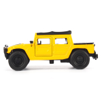 Модель ин. мет. "Hummer H1 пикап" 12см. открыв. двери, желтый, коробка SB-18-09-H1-N(Y)-WB (Технопарк)