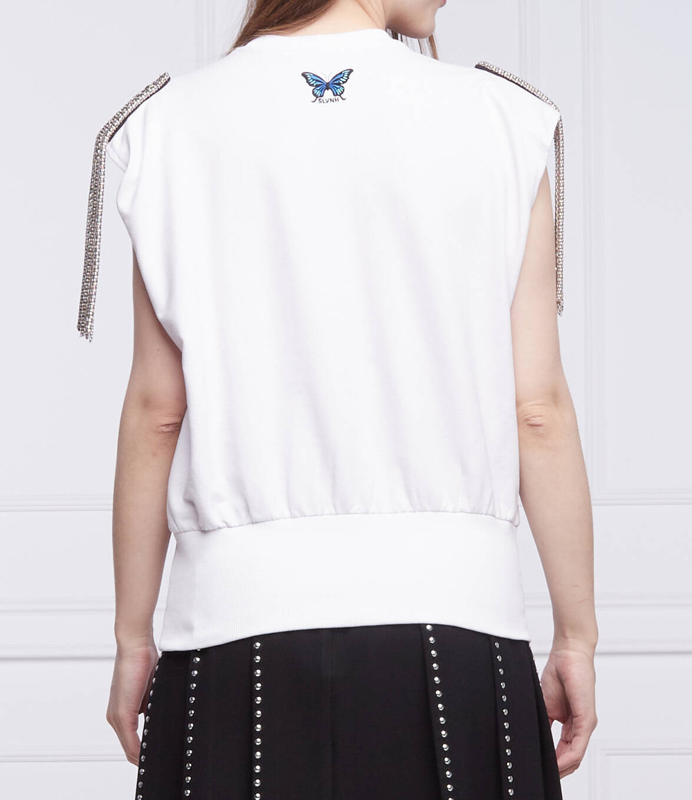 Худи Silvian Heach - белый(PGP22361FE)