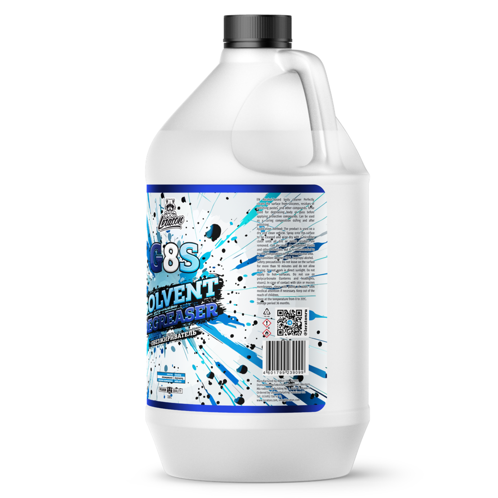 LERATON G8S Обезжириватель антисиликон для авто на сольвентной основе 3,8л.