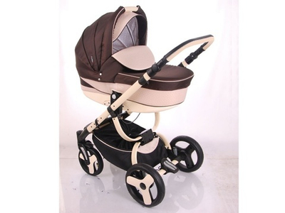 Детская коляска LONEX SANREMO 3 В 1 (коричневый)