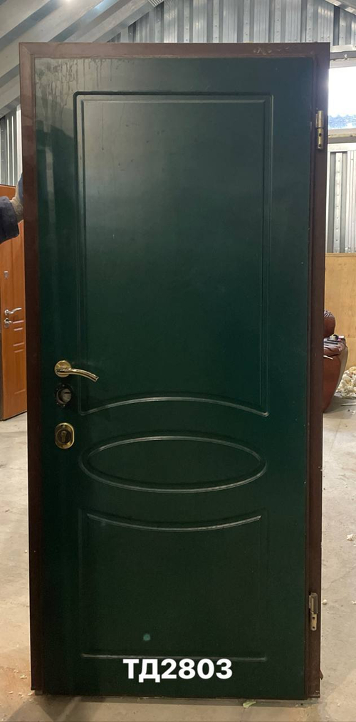 Дверь металлическая Б/У 208(в) х 93(ш) Входная