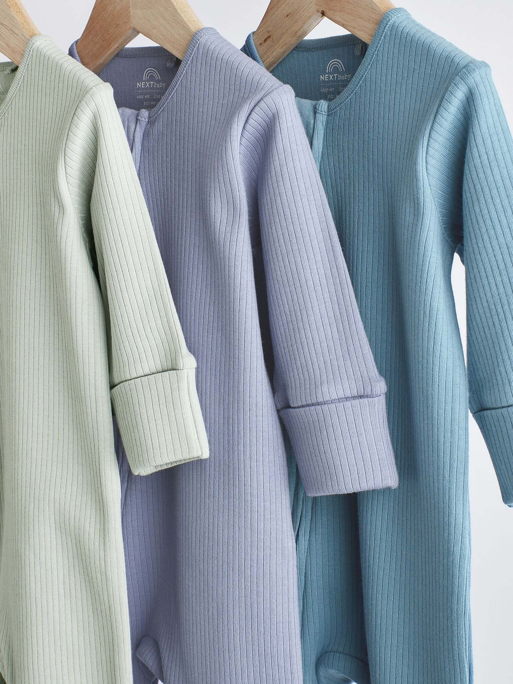 Комбинезон / Cлип для малышей Next 816-625, 3 шт., Синий, Оливковый