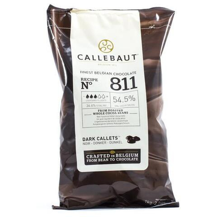 Шоколад темный Callebaut 811 (54,5% какао) 2,5 Кг