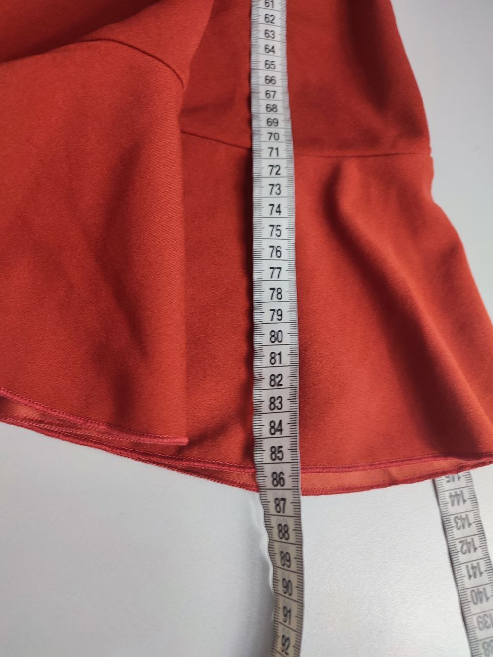 Платье SHEIN кирпичного оттенка 44 размер