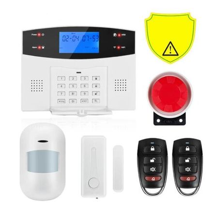 Беспроводная интеллектуальная охранная GSM Wi-Fi сигнализация для дома, гаража, офиса G2BW (M)