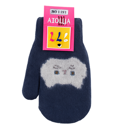 Варежки детские Атюша Кот для девочек