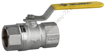 ЗУБР d 1″, ручка-рычаг ″мама-мама″, Полнопроходной газовый шаровой кран (4-51720-C-1)