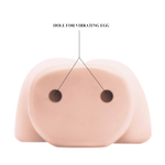 Телесный мастурбатор-вагина Flower Baby с вибрацией