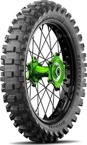Michelin Starcross 6 Medium Hard 110/90 R19 62M (Задняя)