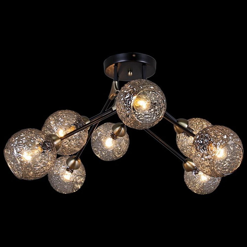 Потолочная люстра ILLUMICO  IL0264-8CSQ-79 BK AB