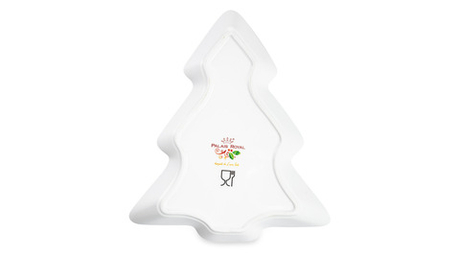 Блюдо-ель 27см Lamart Palais Royal Рождественная Омела