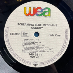 Винтажная виниловая пластинка LP The Screaming Blue Messiahs Gun Shy (Germany 1986)