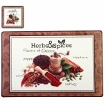 Салфетка на стол 43*28см в наборе 6+6шт «Пряности»