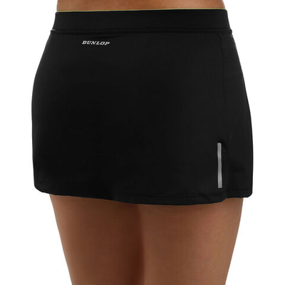 Женская теннисная юбка Dunlop Skirt Women - Black, Lightgrey