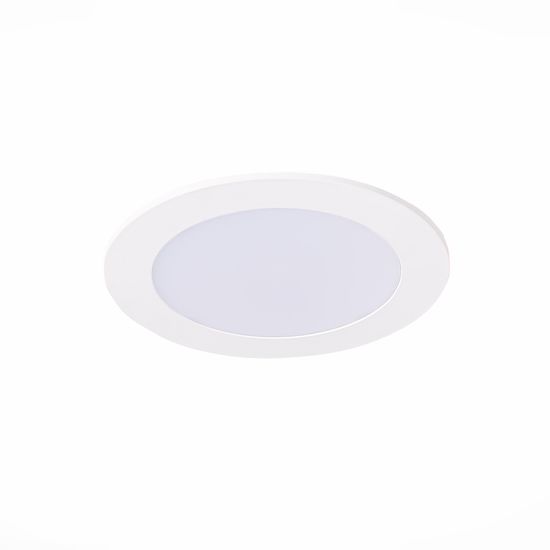 ST209.538.09 Св-к встр. Белый LED 1*9W 3000K 585Lm Ra80 110° IP20 D145xH8 90-265V Встраиваемые светильники