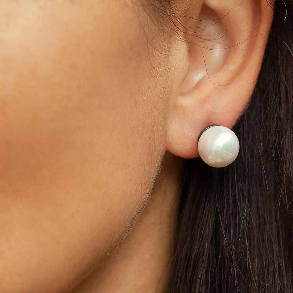 Серьги Possebon White Pearl A0656.1 BW