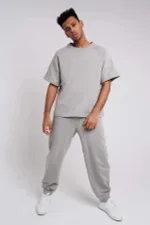 Фуфайка Gaff Gang Nice Neck Пепельная-Серая