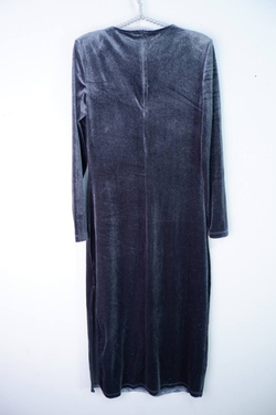 Платье Zarina с мерцанием бархатное, визуально 46 размер