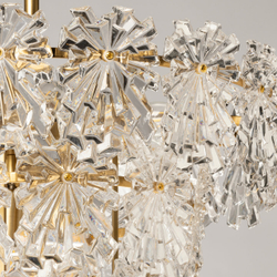 Люстра потолочная De City Бриз, 8 ламп E14, 480Вт, площадь освещения до 24м²