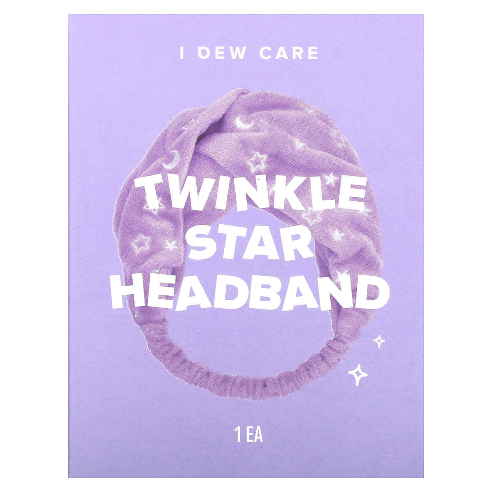 I Dew Care, повязка со звездами, фиолетовый, 1 шт.