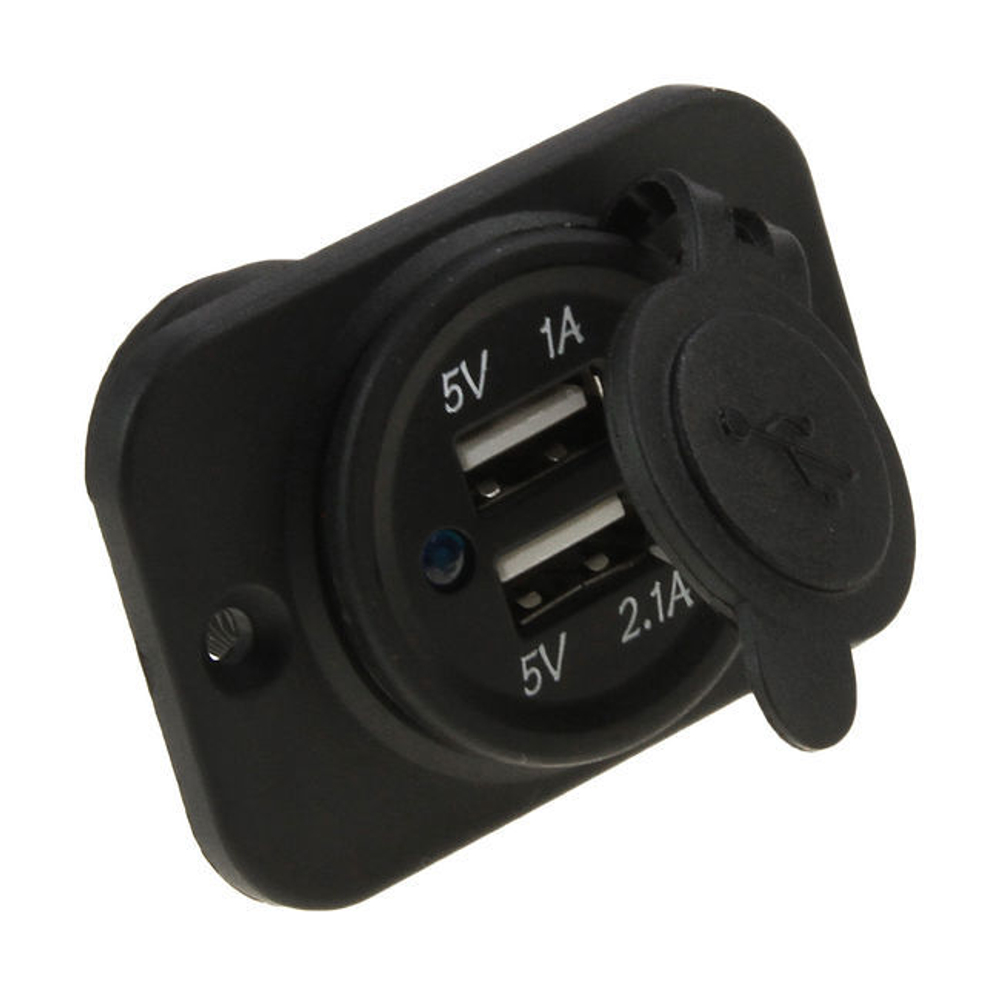 Разъем USB 5В 3.1А на панели