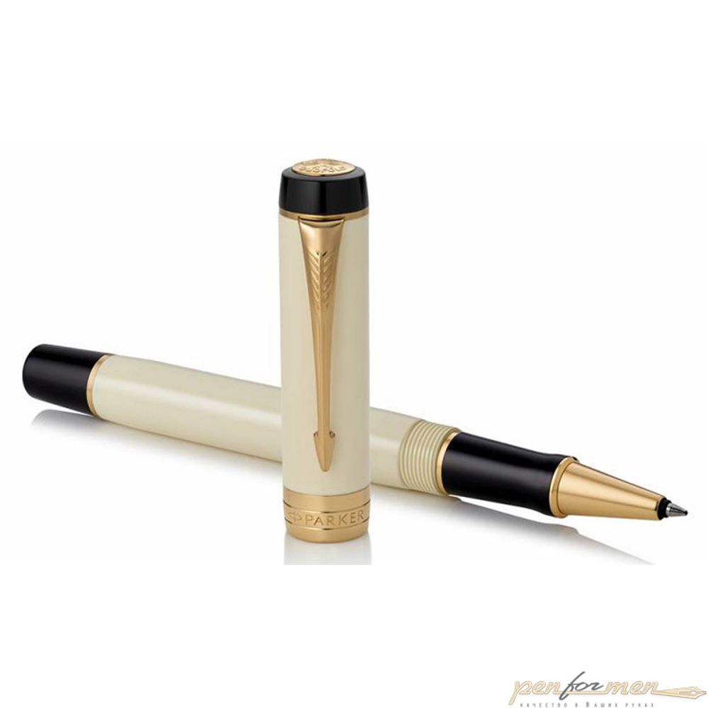 Роллер Parker Duofold T74 White/Black GT (1931395)