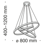 Подвесной светильник Maytoni MOD058PL-L100BS4K