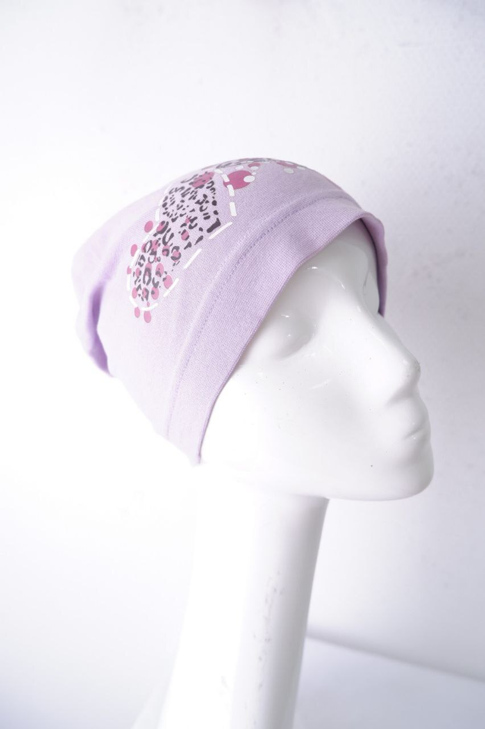 Шапка Happy Lama с принтом на 6-10 лет