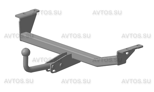 Фаркоп AvtoS для TOYOTA YARIS VERSO, FUNCARGO (2000-2006) с универсальной электрикой и сертификатом в комплекте, арт.(TY 31+electr)