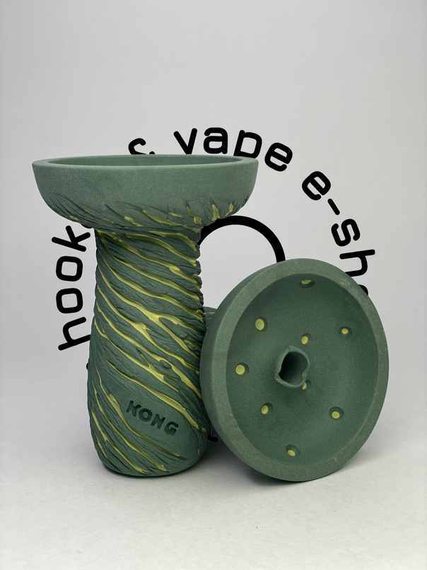 Чаша KONG phunnel deep green lava