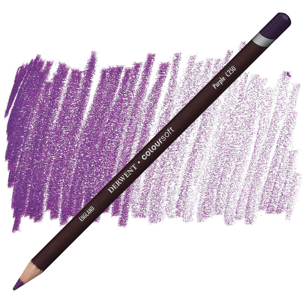 Derwent Coloursoft. C250 Purple