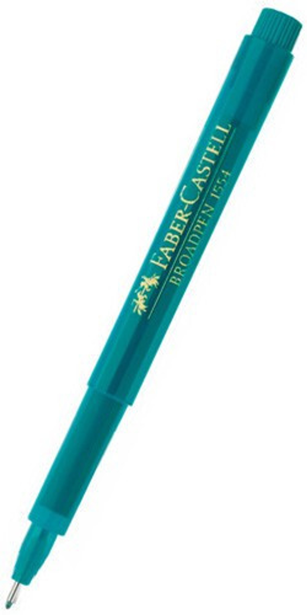 Капиллярная ручка BROADPEN 1554, 0,8 мм, бирюзовый
