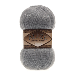 Пряжа Angora Gold Simli, 100 г, 500м, 20%шерcть,75%акрил,5% металлик (цена за 1 шт)