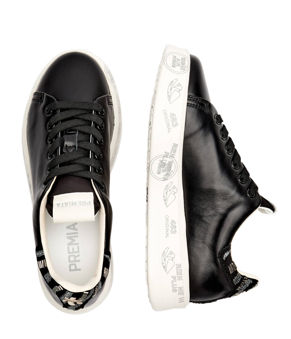 Кожаные кроссовки belle Premiata - черный(BELLE)