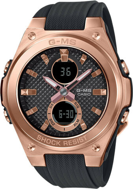 Японские наручные часы Casio Baby-G MSG-C100G-1AER с хронографом