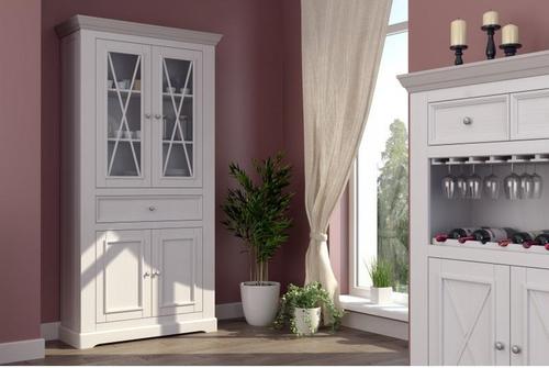 Шкаф для посуды Форест 221 широкий 4 двери и 1 ящик