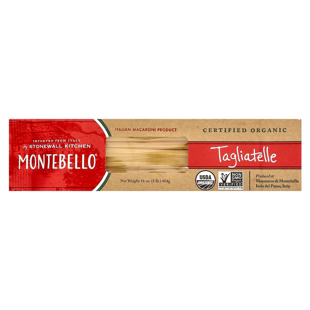 Montebello, Органический тальятелле, 454 г (16 унций)