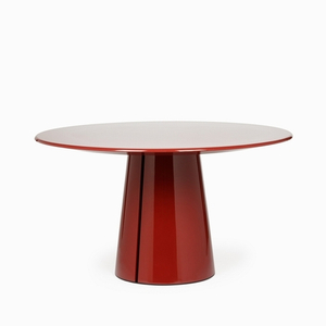 Обеденный стол Cargo диаметр 135 красный глянец
