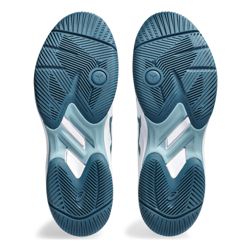 Мужские теннисные кроссовки ASICS Gel-Game 9 All Court Shoe Men - White, Petrol